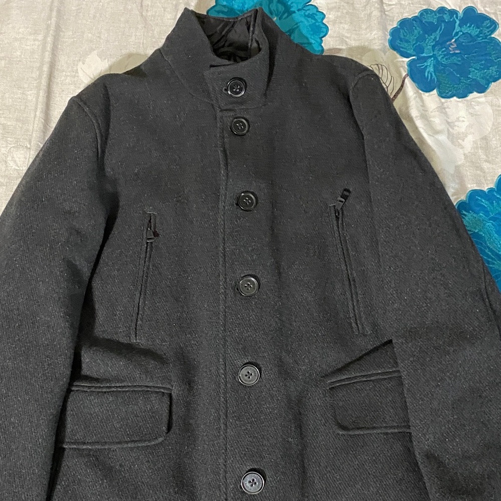 Cole Haan Signature Black Quilted Jacket